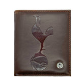 Tottenham Hotspur Wallet Faux Leather Luxury Brown OFFICIAL Football Gift